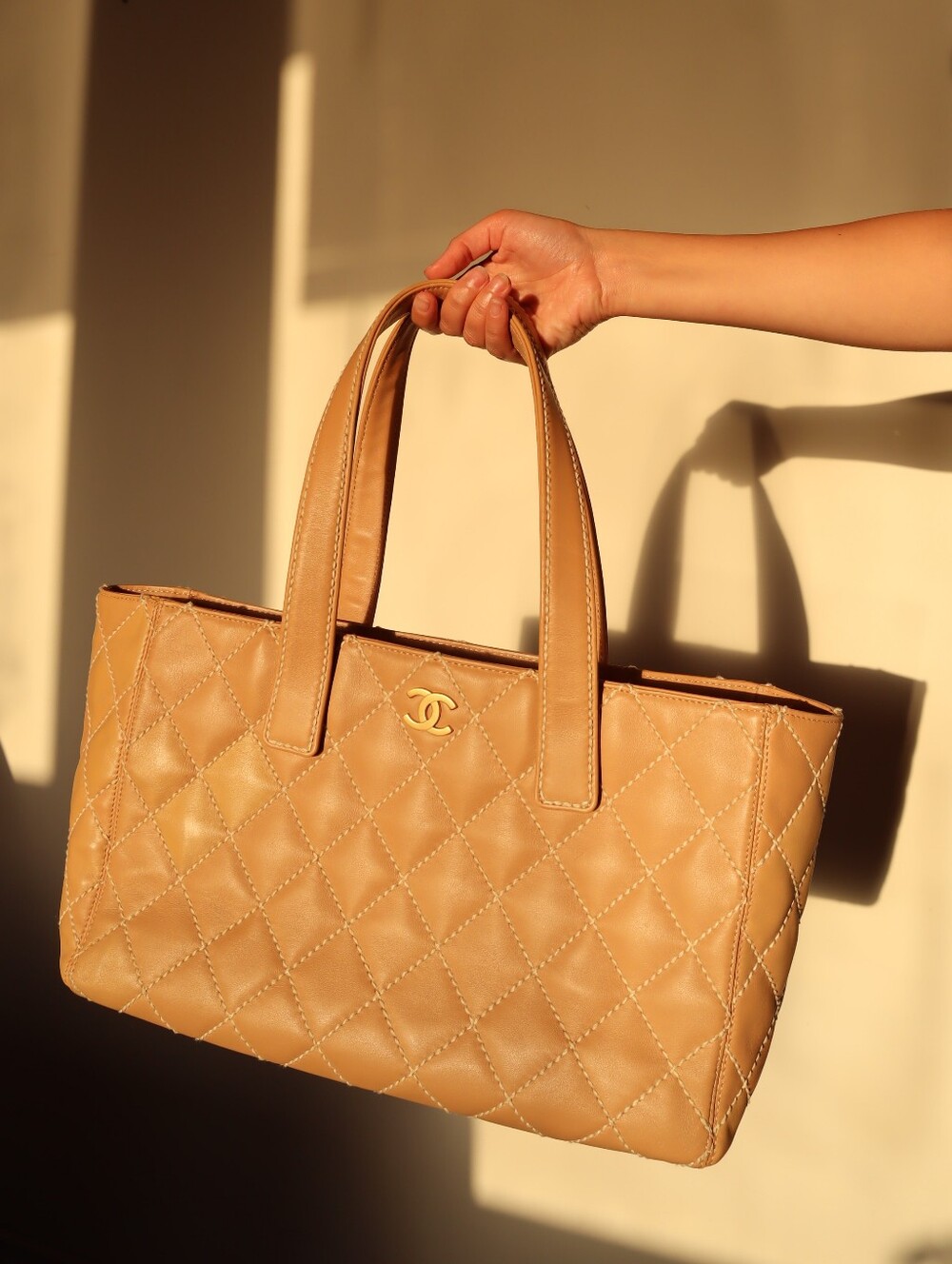 CHANEL Wildstich Leather Shoulder Bag